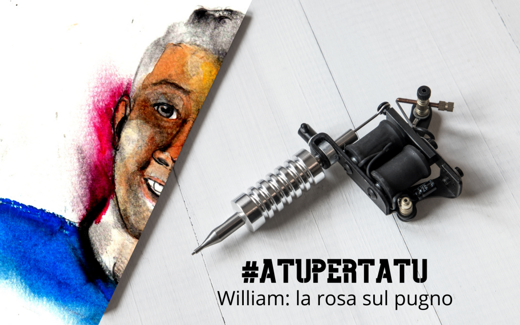 William: la rosa sul pugno